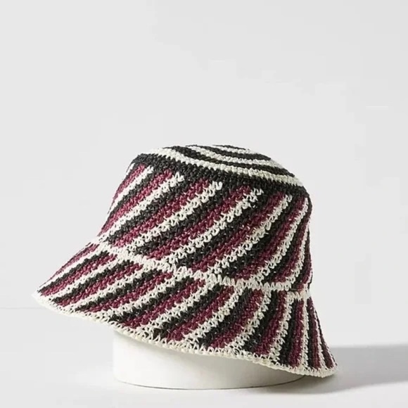 NWT Anthropologie Crochet Bucket Hat main image 4